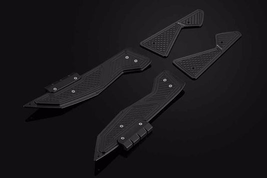バイカーズ BIKERS フットプレート 左右セット BLK BLK NMAX 16-20 カタログ品番：BK-Y0226-BLK-BLK メーカー品番：Y0226-BLK-BLK