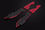 バイカーズ BIKERS フットプレート 左右セット RED BLK NMAX 16-20 カタログ品番：BK-Y0226-RED-BLK メーカー品番：Y0226-RED-BLK
