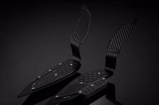 バイカーズ BIKERS フットプレート 左右セット BLK BLK XMAX 18-20 カタログ品番：BK-Y0316-BLK-BLK メーカー品番：Y0316-BLK-BLK