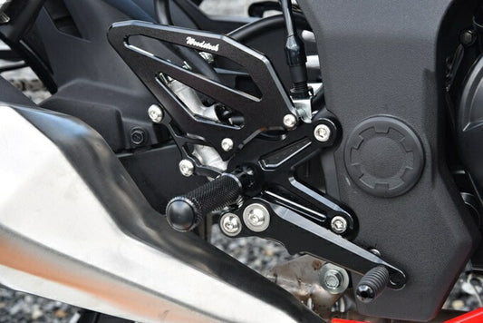 ウッドストック ウッドストック ステップキット オールBLK NINJA250SL 15- カタログ品番：P096-0819 メーカー品番：WBS-K35-BB