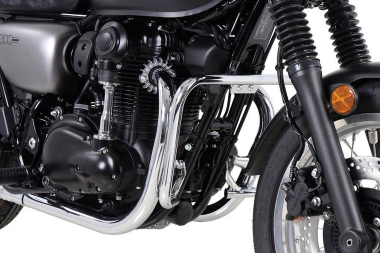HEPCO&BECKER ヘプコアンドベッカー ヘプコ＆ベッカ エンジンガード クローム W800 STREET 19 カタログ品番：5012541-0002 メーカー品番：5012541 00 02