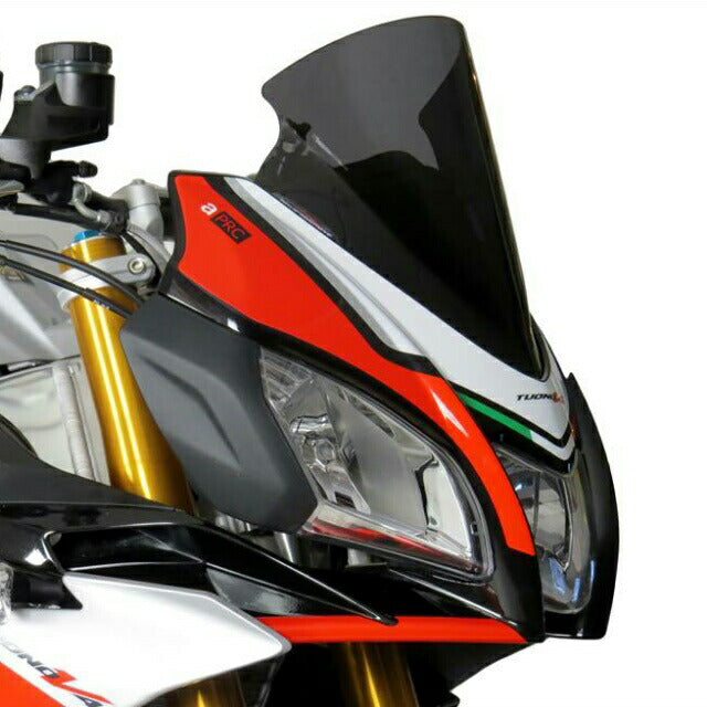 POWERBRONZE パワーブロンズ エアフロースクリーン ダークスモーク APRILIA TUONOV4 15- カタログ品番：P097-6319 メーカー品番：400-A107-002