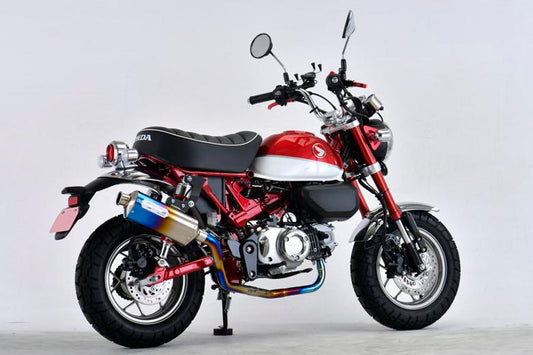 ノジマエンジニアリング NOJIMA M2チタンフルエキゾースト ブルーグラデ モンキー125 18-19 カタログ品番：NT036M2B-CLK メーカー品番：NT036M2B-CLK