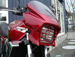 PLEASURE プレジャー ヘッドライトルーバーM.ディアブロBLK ZRX1200DAEG カタログ品番：P097-9792 メーカー品番：PK1364