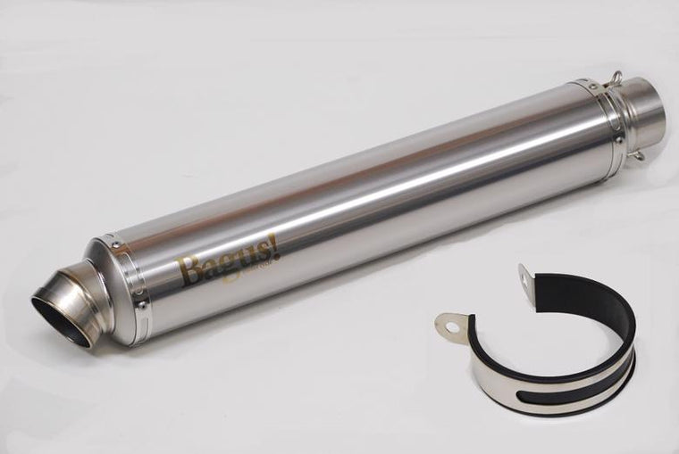 バグースモーターサイクル BAGUS! 汎用チタンサイレンサー 差込φ60.5 外径φ90X470mm(内径φ50) カタログ品番：P098-0303 メーカー品番：BG-SA1T50-470