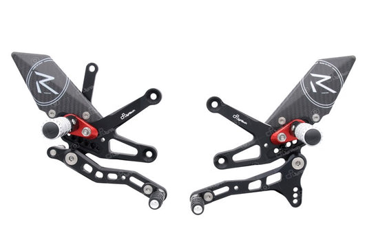 ライテック ライテック 可倒式ADJステップキット R-Ver BLK ZX-10R 16-19 カタログ品番：P098-0444 メーカー品番：FTRKA006R