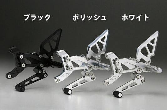 アエラ AELLA ライディングステップキット ホワイト PanigaleV4 V4R カタログ品番：P098-0565 メーカー品番：AE-10089A-WT