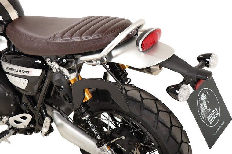 ヘプコアンドベッカー ヘプコ＆ベッカ C-Bow ブラック 左側 Scrambler 1200XC XE 19-20 カタログ品番：6317587-0001L メーカー品番：6317587 00 01 L