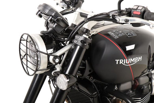 HEPCO&BECKER ヘプコアンドベッカー ヘプコ＆ベッカ ヘッドライトグリル ブラック Scrambler 1200XC XE 19-20 カタログ品番：7007587-0001 メーカー品番：7007587 00 01