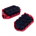 プーチ プーチ ENDUROフットペグ レッド WITH RUBBER カタログ品番：P102-0012 メーカー品番：7587R
