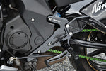 ウッドストック ウッドストック バックステップキット 4POS シルバー Ninja 400 カタログ品番：P102-5286 メーカー品番：WBS-K33-SL