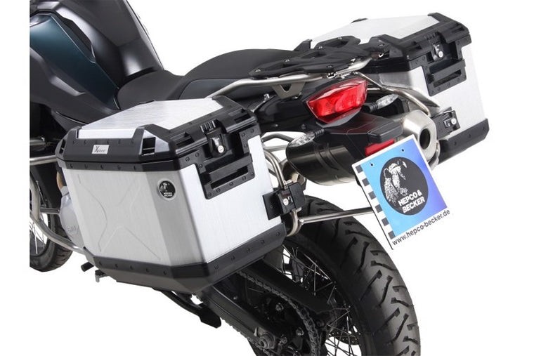 ヘプコアンドベッカー ヘプコ＆ベッカ サイドキャリア カットアウトセット シルバー エクスプローラー付 F750 850GS 19-20 カタログ品番：6516513-0022-0040 メーカー品番：6516513 00 22-00-40
