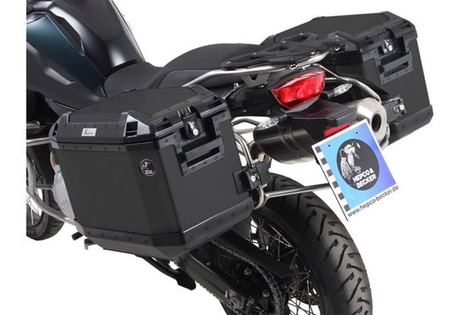 ヘプコアンドベッカー ヘプコ＆ベッカ サイドキャリア カットアウトセット ブラック エクスプローラー付 F750 850GS 19-20 カタログ品番：6516513-0022-0140 メーカー品番：6516513 00 22-01-40