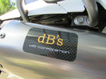 ディービーズ dBs 耐熱カーボンエンブレム サイレンサー用 カタログ品番：P102-7283 メーカー品番：EMB-1