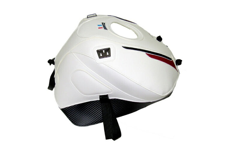 バグスター BAGSTER タンクカバー ホワイト レッド STREET TRIPLE R S RS 13-19 カタログ品番：1655M メーカー品番：1655M