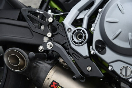 ウッドストック ウッドストック バックステップキット オールSLV Z650 Ninja650 17-19 カタログ品番：P102-9826 メーカー品番：WBS-K39-SL