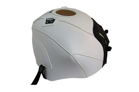 バグスター BAGSTER タンクカバー ホワイト Mブラック TUONO V4R RR FACTORY 13-19 カタログ品番：1686A メーカー品番：1686A