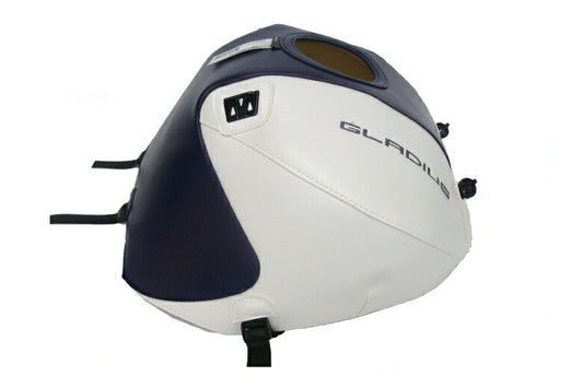 バグスター BAGSTER タンクカバー ホワイト Dブルー GLADIUS400 650 09-15 カタログ品番：1570F メーカー品番：1570F