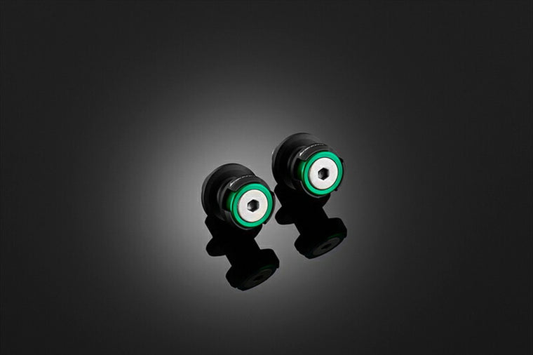 バイカーズ｜BIKERS レーシングスタンドフック 2ケ グリーン Ninja250／400 18-21 ZX-25R 20-21 Z900RS 18-21 Z250 19-21｜K0405-GRN