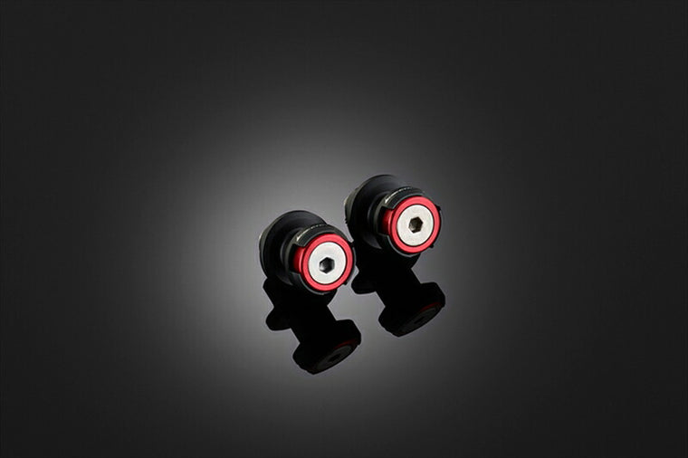 バイカーズ｜BIKERS レーシングスタンドフック 2ケ レッド Ninja250／400 18-21 ZX-25R 20-21 Z900RS 18-21 Z250 19-21｜K0405-RED