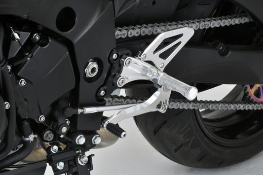 ウエストパワー ウエストパワー ライディングステップ シルバー KATANA 19-21・GSX-S1000 F 15-21 カタログ品番：P104-2072 メーカー品番：40-000002