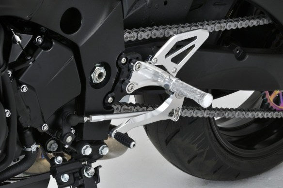 ウエストパワー ウエストパワー ライディングステップ シルバー KATANA 19-21・GSX-S1000 F 15-21 カタログ品番：P104-2072 メーカー品番：40-000002