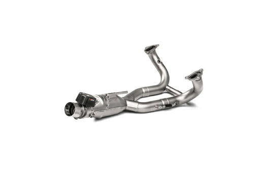 AKRAPOVIC アクラポビッチ オプショナルヘッダー EC ECE チタン S-B12SO21-HALAGT S-B12SO22-HALAGTBL S-B12SO23-HAAT BL用 カタログ品番：E-B12H1T/1 メーカー品番：E-B12H1T/1