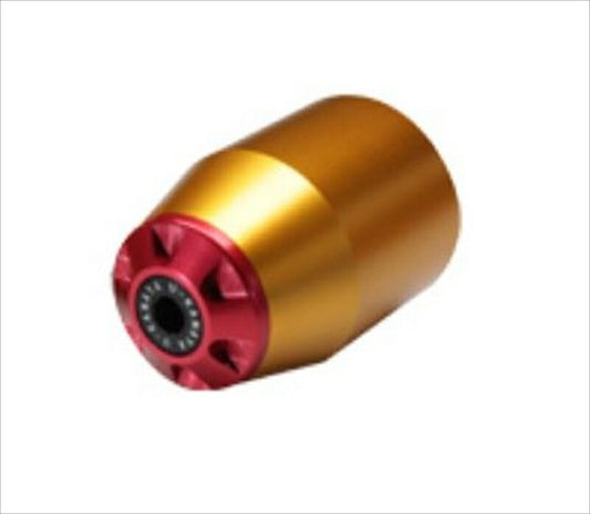 ユーカナヤ｜U-KANAYA アルミビレットバーエンドロング チタン／レッド Z900RS｜BELTIKA74