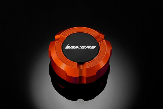 バイカーズ｜BIKERS マスターシリンダーキャップ オレンジ Z900RS 18-21 ZX-6R 19-21｜H0207-ORG