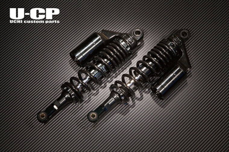 ウチカスタムパーツ｜U-CP オリジナルローダウンサス BK／BK GB350 NC59｜UCSUT32BKBKHO108