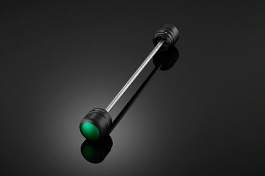 バイカーズ｜BIKERS リアアクスルスライダー グリーン Z900RS 18-21 Z900 18-21｜K0404-GRN