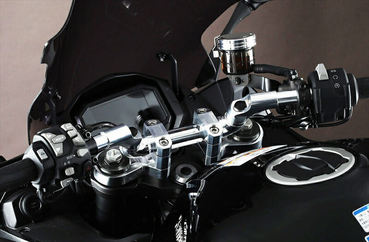 AELLA｜アエラ バーハンドルクランプ ポリッシュ Ninja1000SX｜AE-33006 PO