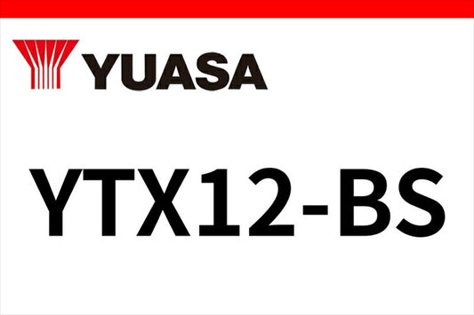 バイク用品 電装系　タイワンユアサ プロト 台湾ユアサ バッテリー 12V 制御弁式 YTX12-BS　YTX12-BS 4550255632748　取寄品 セール