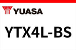 バイク用品 電装系　タイワンユアサ プロト 台湾ユアサ バッテリー 12V 制御弁式 YTX4L-BS　YTX4L-BS 4550255632779　取寄品 セール
