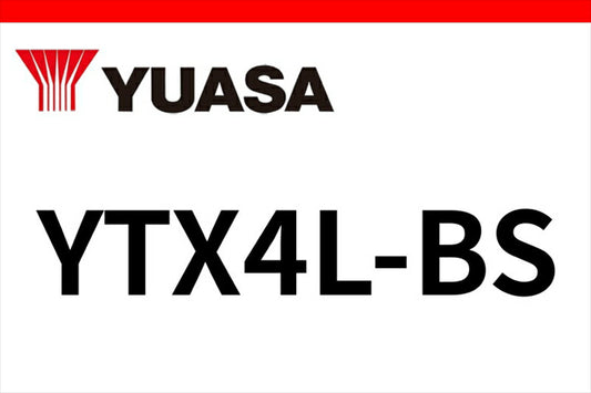 バイク用品 電装系　タイワンユアサ プロト 台湾ユアサ バッテリー 12V 制御弁式 YTX4L-BS　YTX4L-BS 4550255632779　取寄品 セール