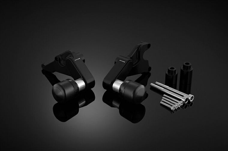 バイカーズ｜フレームガード 左右 ブラック CBR650R/CB650R 19-20｜H0568-BLK