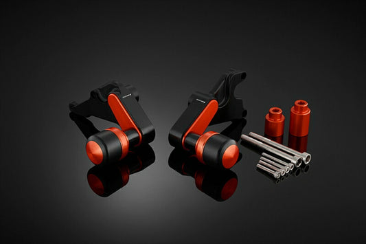 バイカーズ｜フレームガード 左右 オレンジ CBR650R/CB650R 19-20｜H0568-ORG