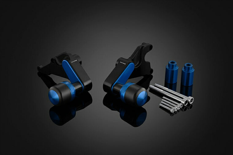 バイカーズ｜フレームガード 左右 ブルー CBR650R/CB650R 21｜H1004-BLU