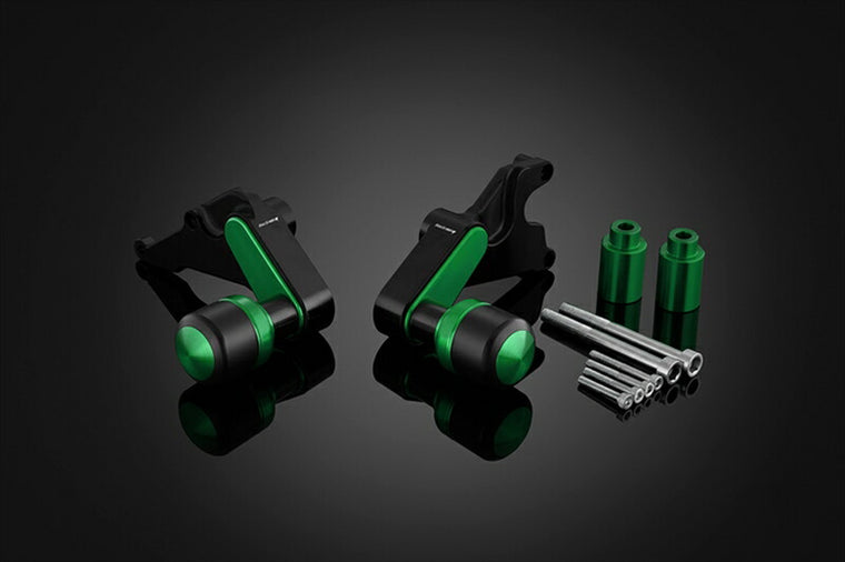 バイカーズ｜フレームガード 左右 グリーン CBR650R/CB650R 21｜H1004-GRN