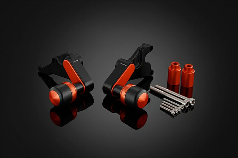 バイカーズ｜フレームガード 左右 オレンジ CBR650R/CB650R 21｜H1004-ORG