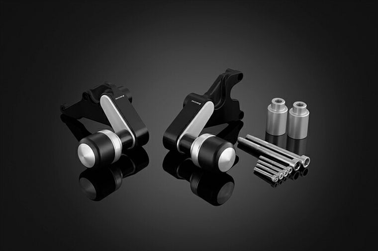 バイカーズ｜フレームガード 左右 シルバー CBR650R/CB650R 21｜H1004-SLV