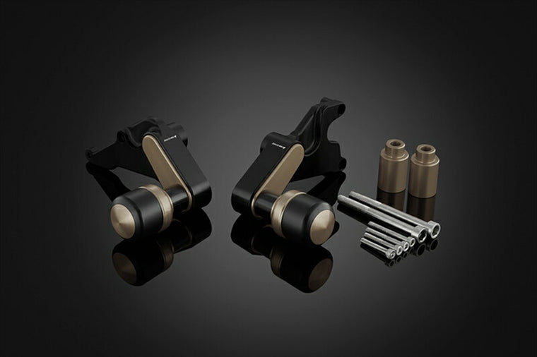 バイカーズ｜フレームガード 左右 チタン CBR650R/CB650R 21｜H1004-TIN