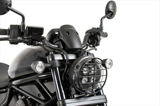 ヘプコアンドベッカー｜ヘッドライトグリル ブラック Rebel1100/DCT 21｜7009525 00 01
