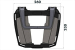 ヘプコアンドベッカー｜トップケースキャリア EASYラック ブラック CBF1000F 10-16｜661957 01 01