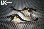 ユーカナヤ｜レバーセット ツーリング BK/GN SPEED FOUR 03-04｜TR009-027-0801
