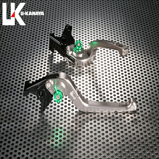 ユーカナヤ｜レバーセット Rタイプ TI/BK PCX JK05/PCX(e HEV)/PCX160(KF47)｜HO093-124-0706