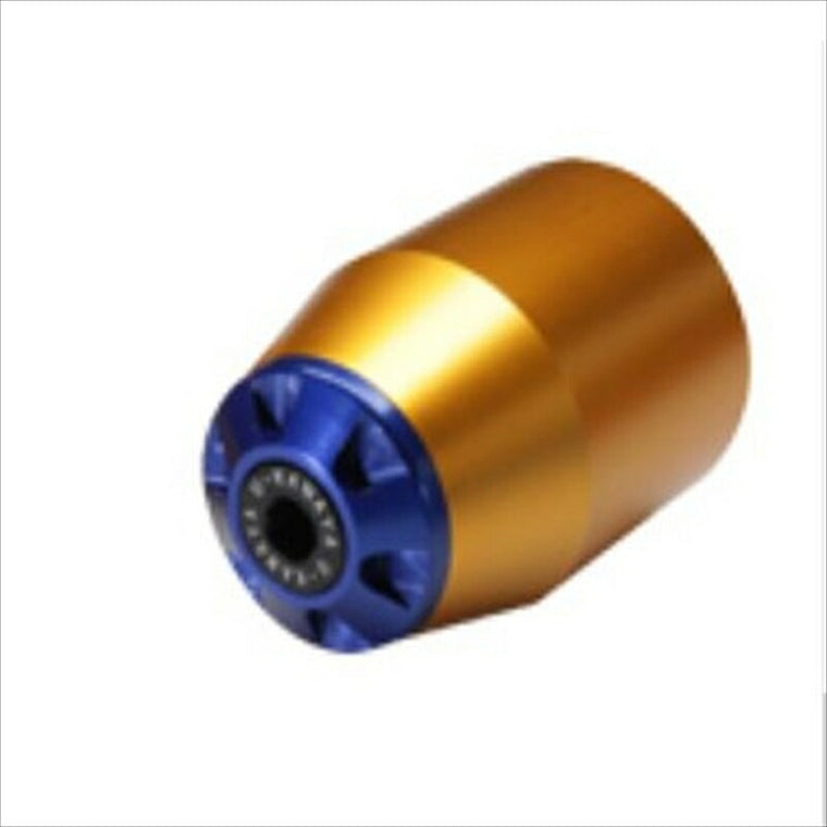 ユーカナヤ｜アルミビレットバーエンドロング ゴールド/ブルー GSX250R｜BELGDSU53