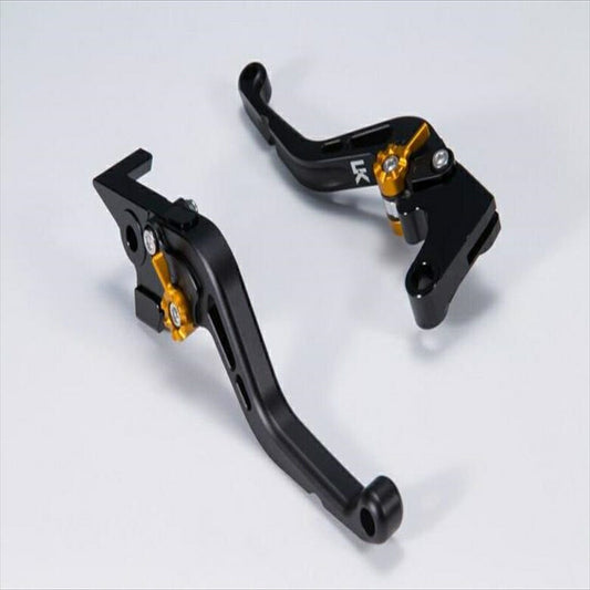 ユーカナヤ｜レバーセット STD/ショート BK/TI (ツヤケシ) GSX1300R HAYABUSA 99-07｜SU011-022-0211