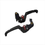 バイカーズ｜可倒式レバーセット フラット ブラック Z900RS 18-21 Z1000 17-21 Ninja1000 17-19｜K0512-BLK