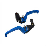 バイカーズ｜可倒式レバーセット フラット ブルー Z900RS 18-21 Z1000 17-21 Ninja1000 17-19｜K0512-BLU
